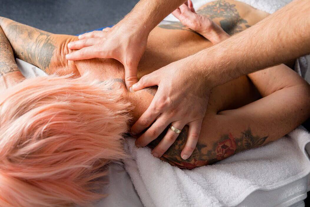 Soft tissue massage treatment at Euphoria Sports Therapy